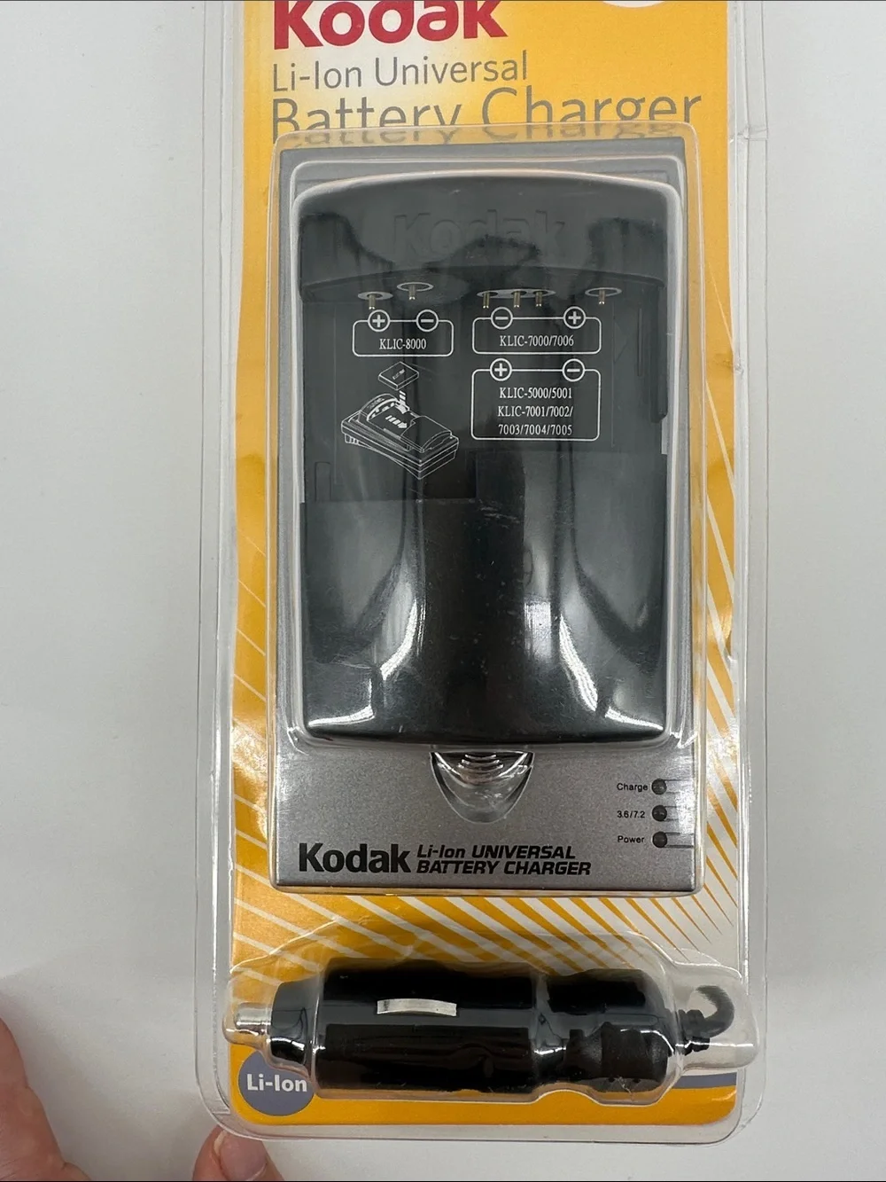 Kodak Battery Charger Kit K7600-C Li-lon Universal VTG Tech Y2K Travel Charger